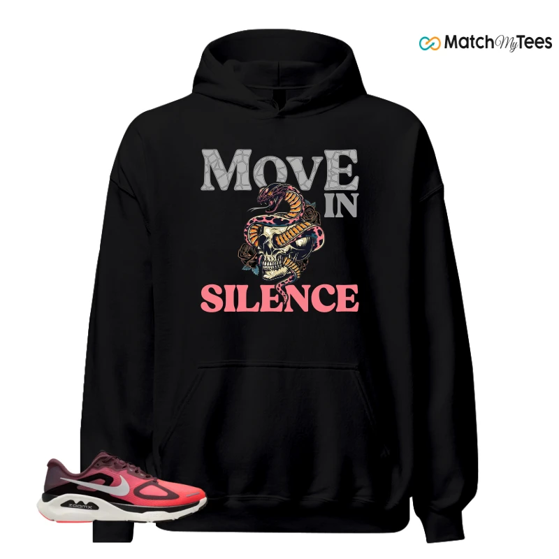 NIKE STRUCTURE PLUS TATTOO HOT LAVA BLACK SILVER SNEAKER Matching Tees hoodie