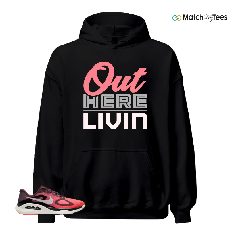 NIKE STRUCTURE PLUS TATTOO HOT LAVA BLACK SILVER SNEAKER Matching Tees hoodie
