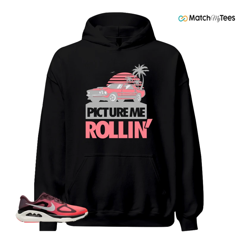 NIKE STRUCTURE PLUS TATTOO HOT LAVA BLACK SILVER SNEAKER Matching Tees hoodie