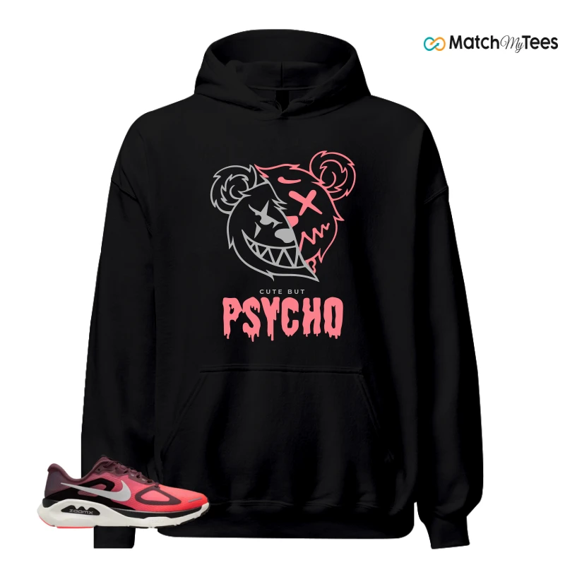 NIKE STRUCTURE PLUS TATTOO HOT LAVA BLACK SILVER SNEAKER Matching Tees hoodie