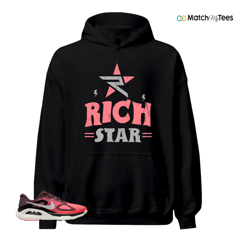 NIKE STRUCTURE PLUS TATTOO HOT LAVA BLACK SILVER SNEAKER Matching Tees hoodie