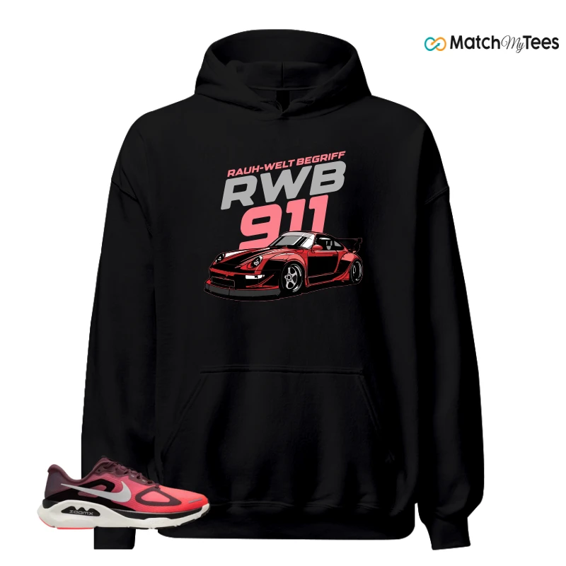 NIKE STRUCTURE PLUS TATTOO HOT LAVA BLACK SILVER SNEAKER Matching Tees hoodie