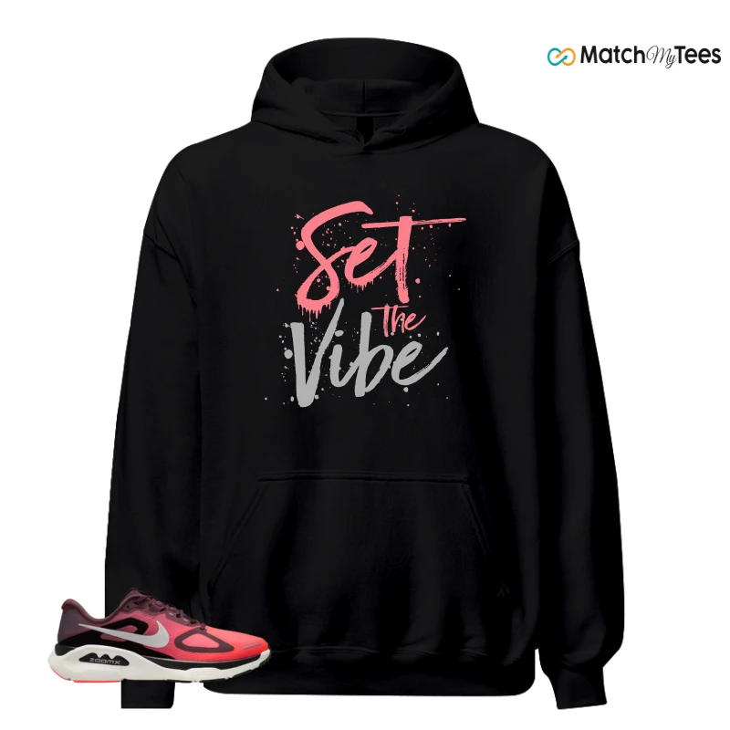 NIKE STRUCTURE PLUS TATTOO HOT LAVA BLACK SILVER SNEAKER Matching Tees hoodie