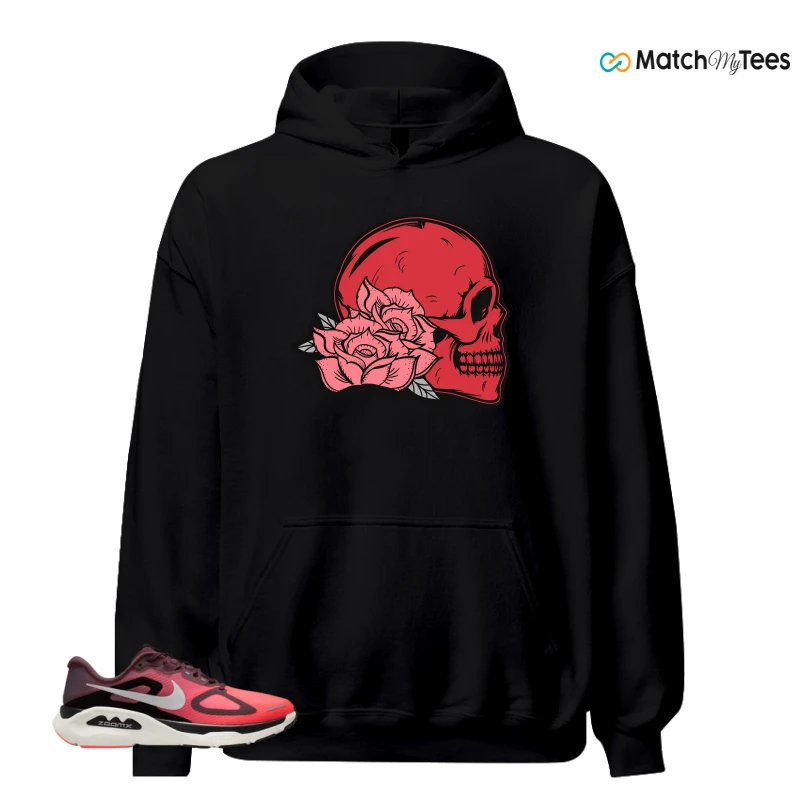 NIKE STRUCTURE PLUS TATTOO HOT LAVA BLACK SILVER SNEAKER Matching Tees hoodie