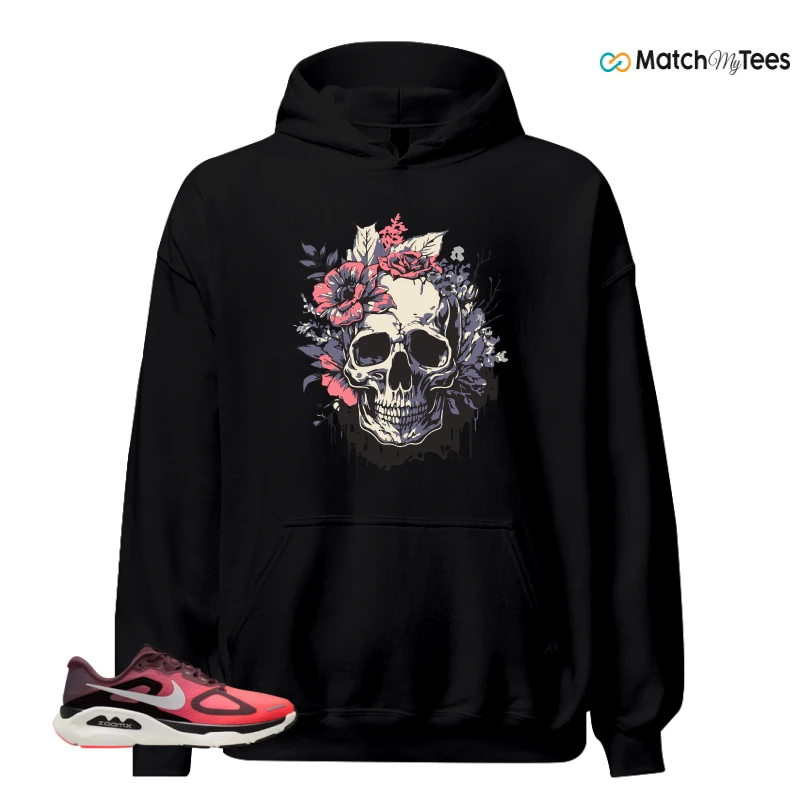 NIKE STRUCTURE PLUS TATTOO HOT LAVA BLACK SILVER SNEAKER Matching Tees hoodie