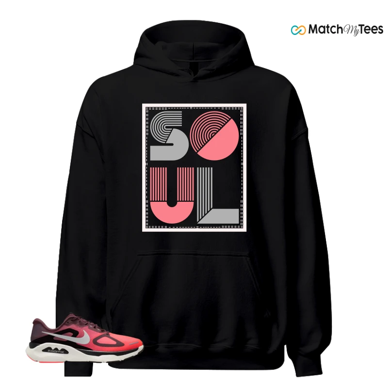 NIKE STRUCTURE PLUS TATTOO HOT LAVA BLACK SILVER SNEAKER Matching Tees hoodie