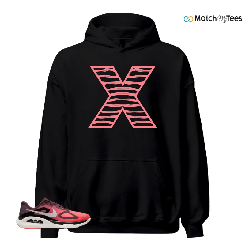 NIKE STRUCTURE PLUS TATTOO HOT LAVA BLACK SILVER SNEAKER Matching Tees hoodie