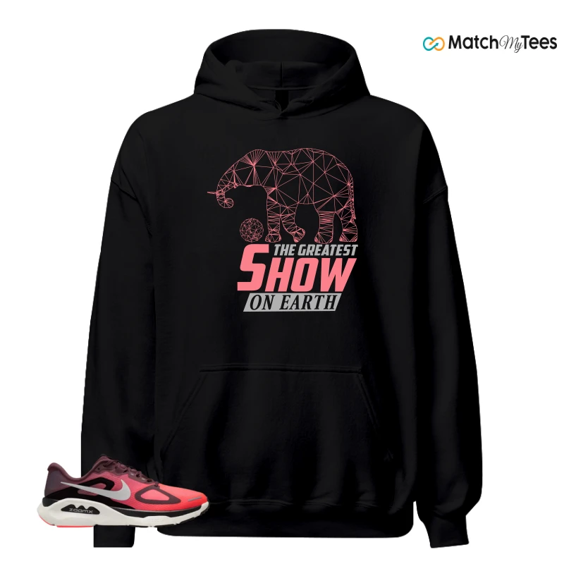 NIKE STRUCTURE PLUS TATTOO HOT LAVA BLACK SILVER SNEAKER Matching Tees hoodie