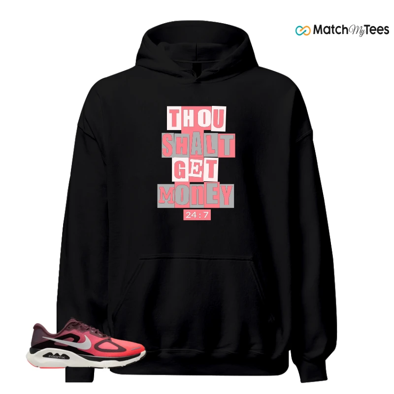 NIKE STRUCTURE PLUS TATTOO HOT LAVA BLACK SILVER SNEAKER Matching Tees hoodie