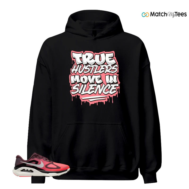 NIKE STRUCTURE PLUS TATTOO HOT LAVA BLACK SILVER SNEAKER Matching Tees hoodie
