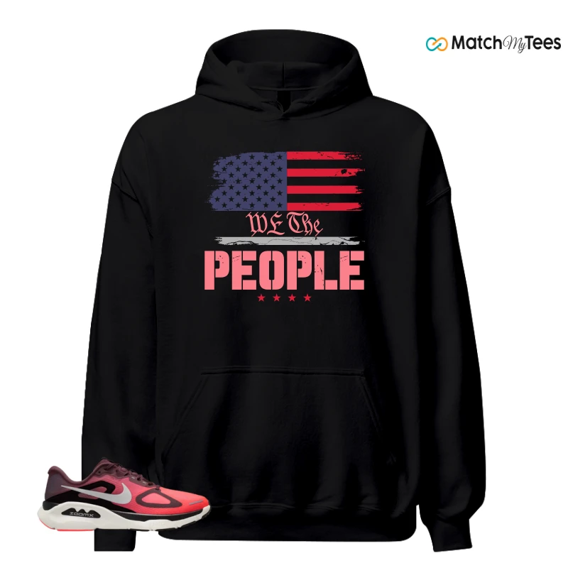 NIKE STRUCTURE PLUS TATTOO HOT LAVA BLACK SILVER SNEAKER Matching Tees hoodie