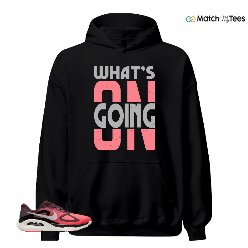 NIKE STRUCTURE PLUS TATTOO HOT LAVA BLACK SILVER SNEAKER Matching Tees hoodie
