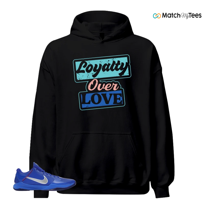 NIKE ZOOM KOBE 5 PROTRO DODGERS SNEAKER/RUSH BLUE/WOLF GREY/COMET RED matching Hoodie