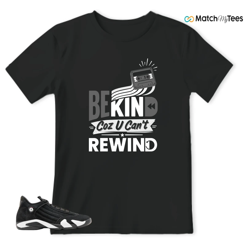 Be Kind Black matching T-shirt T-shirt