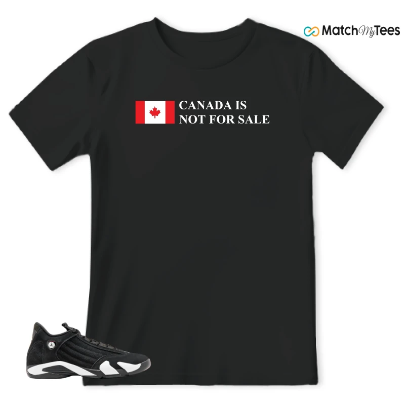 NIKE JORDAN 14 RETRO BLACK WHITE SNEAKER Matching Tees t-shirt