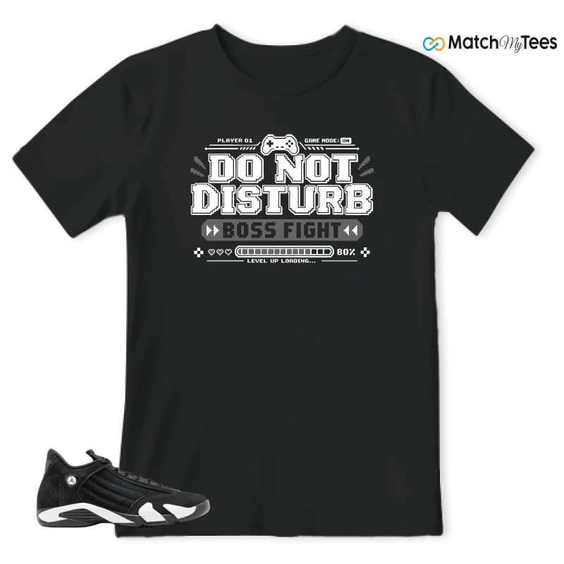 Do Not Distrub Black matching T-shirt T-shirt