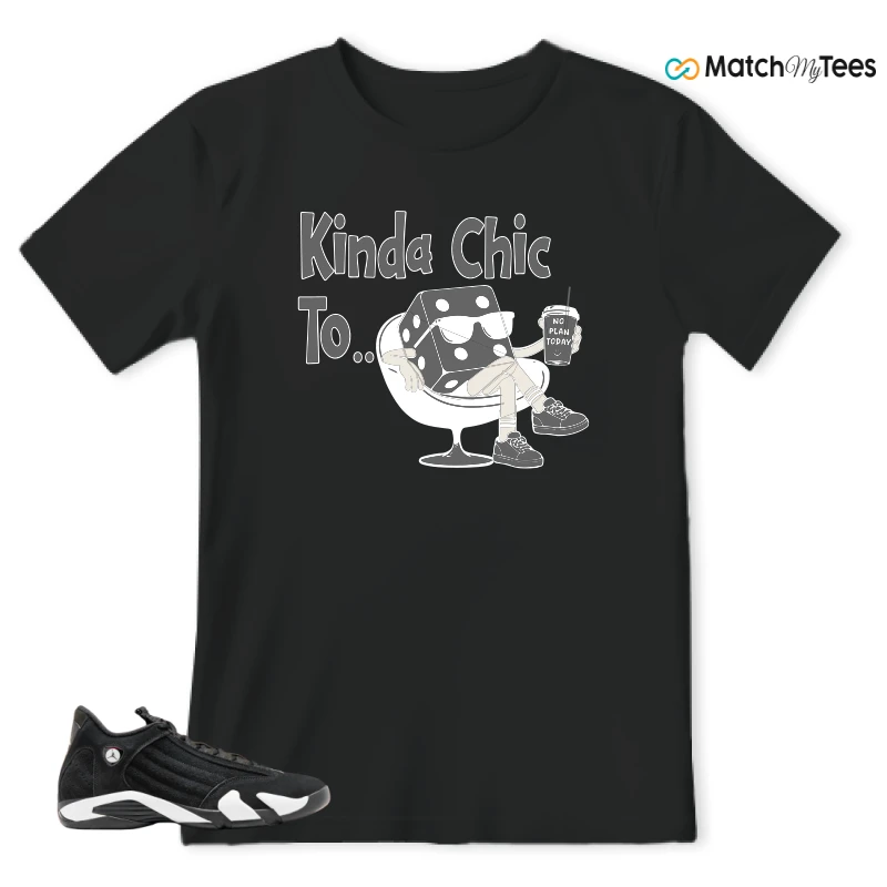 Kinda Chic Black matching T-shirt T-shirt
