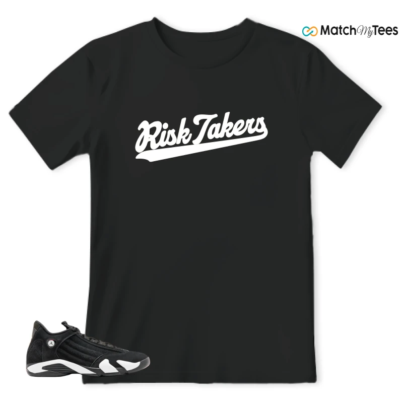 Risk Takers Black matching T-shirt T-shirt
