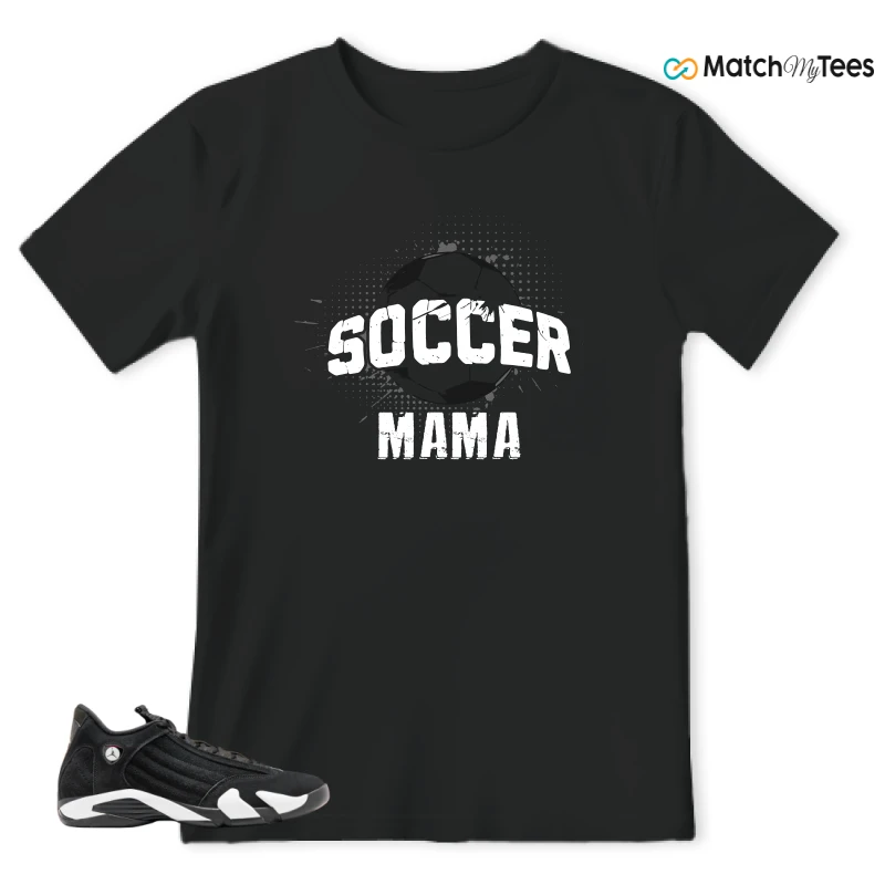 NIKE JORDAN 14 RETRO BLACK WHITE SNEAKER Matching Tees t-shirt