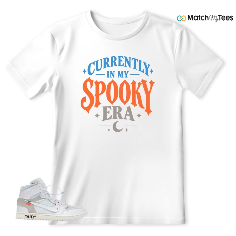 NEKE AIR JORDAN 1 RETRO HIGH OG VIRGIL ABLOH ARCHIVE ALASKA SNEAKER Matching Tees t-shirt