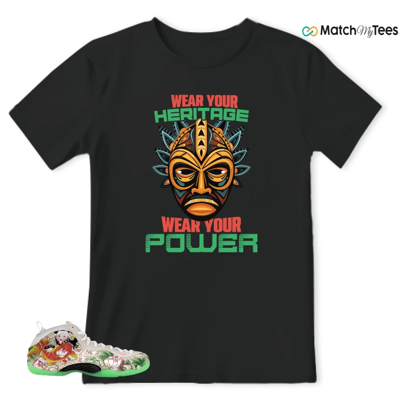 NIKE AIR FOAMPOSITE ONE PRO TIANJIN 2.0 SNEAKER Matching Tees t-shirt