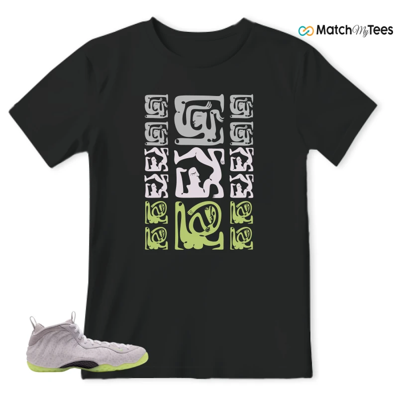 NIKE AIR FOAMPOSITE ONE SNEAKER Matching Tees t-shirt