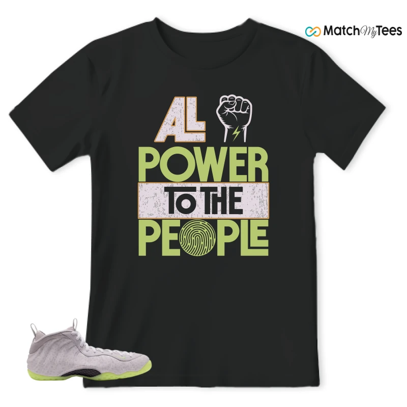 NIKE AIR FOAMPOSITE ONE SNEAKER Matching Tees t-shirt