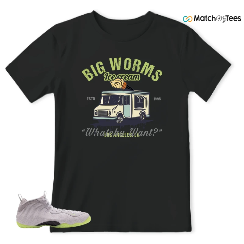 NIKE AIR FOAMPOSITE ONE SNEAKER Matching Tees t-shirt