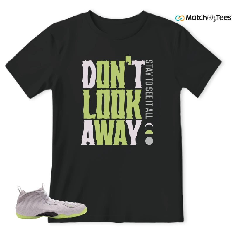 NIKE AIR FOAMPOSITE ONE SNEAKER Matching Tees t-shirt