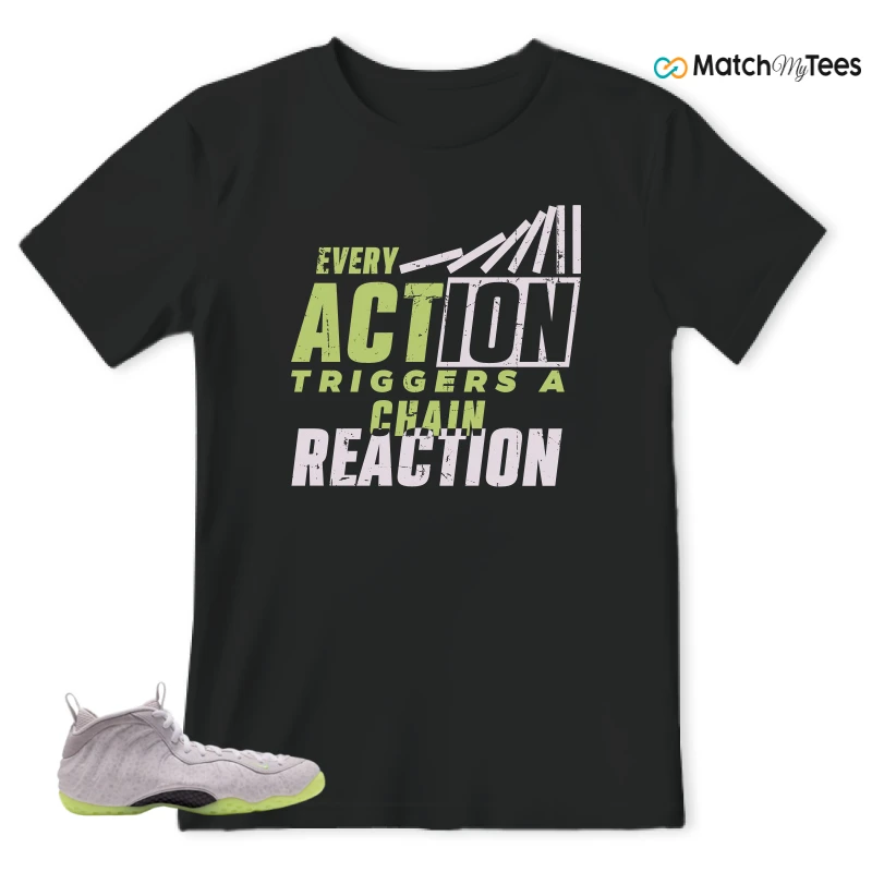 NIKE AIR FOAMPOSITE ONE SNEAKER Matching Tees t-shirt