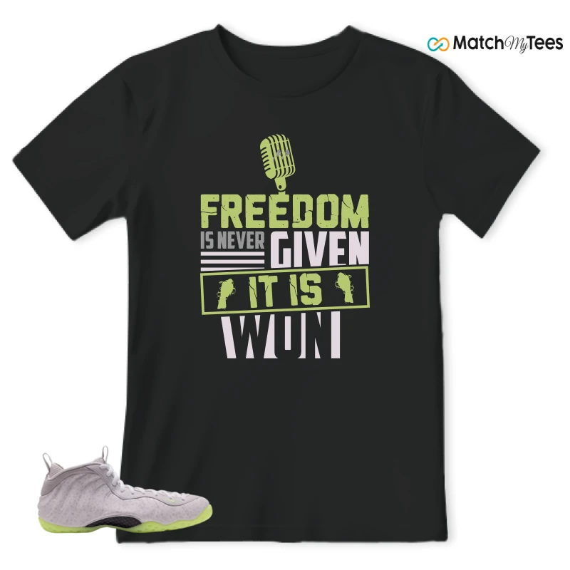 NIKE AIR FOAMPOSITE ONE SNEAKER Matching Tees t-shirt