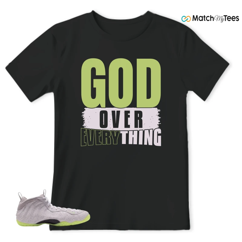 NIKE AIR FOAMPOSITE ONE SNEAKER Matching Tees t-shirt