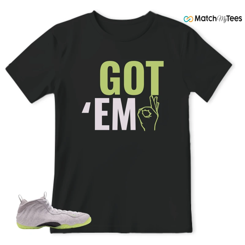 NIKE AIR FOAMPOSITE ONE SNEAKER Matching Tees t-shirt