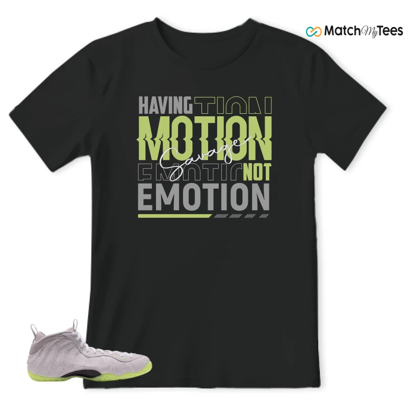 NIKE AIR FOAMPOSITE ONE SNEAKER Matching Tees t-shirt