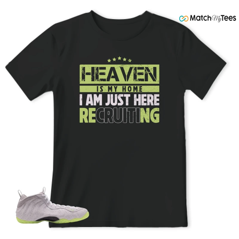 NIKE AIR FOAMPOSITE ONE SNEAKER Matching Tees t-shirt