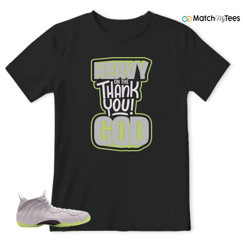 NIKE AIR FOAMPOSITE ONE SNEAKER Matching Tees t-shirt