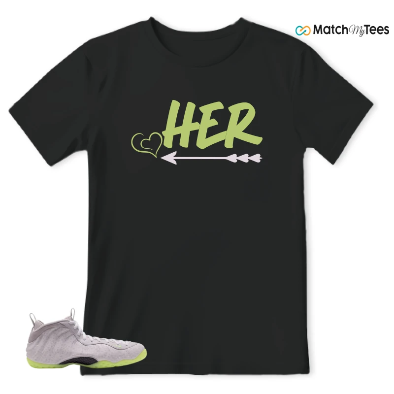 NIKE AIR FOAMPOSITE ONE SNEAKER Matching Tees t-shirt