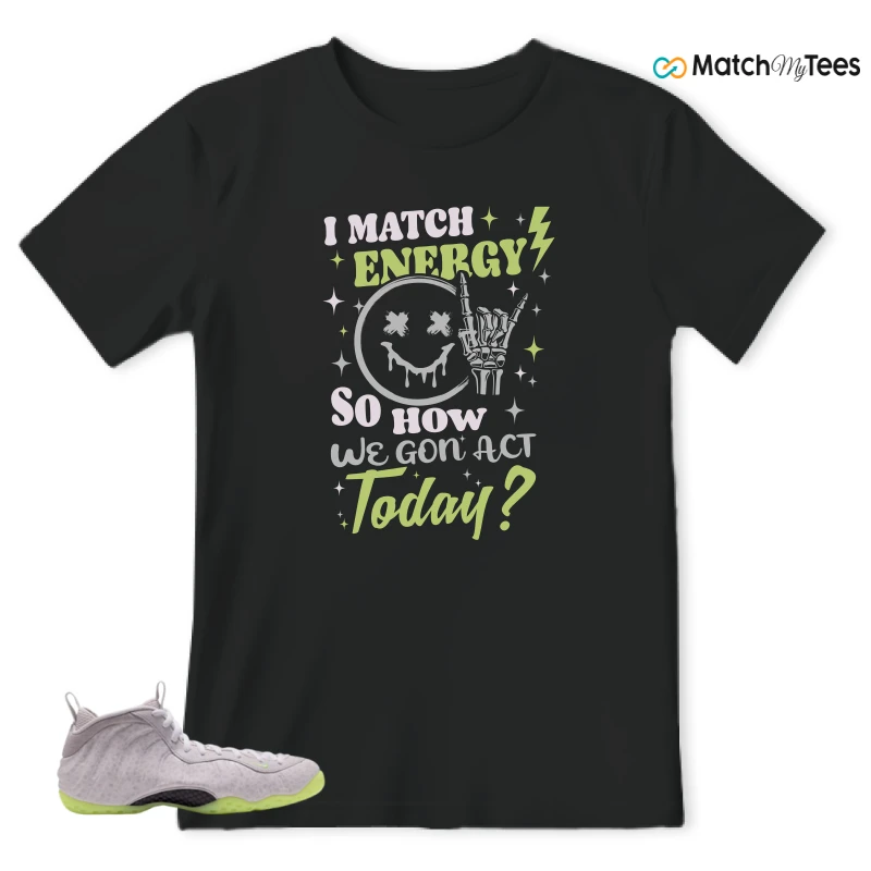 NIKE AIR FOAMPOSITE ONE SNEAKER Matching Tees t-shirt