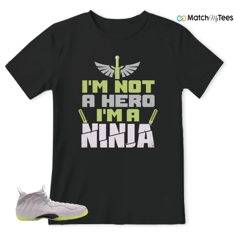 NIKE AIR FOAMPOSITE ONE SNEAKER Matching Tees t-shirt