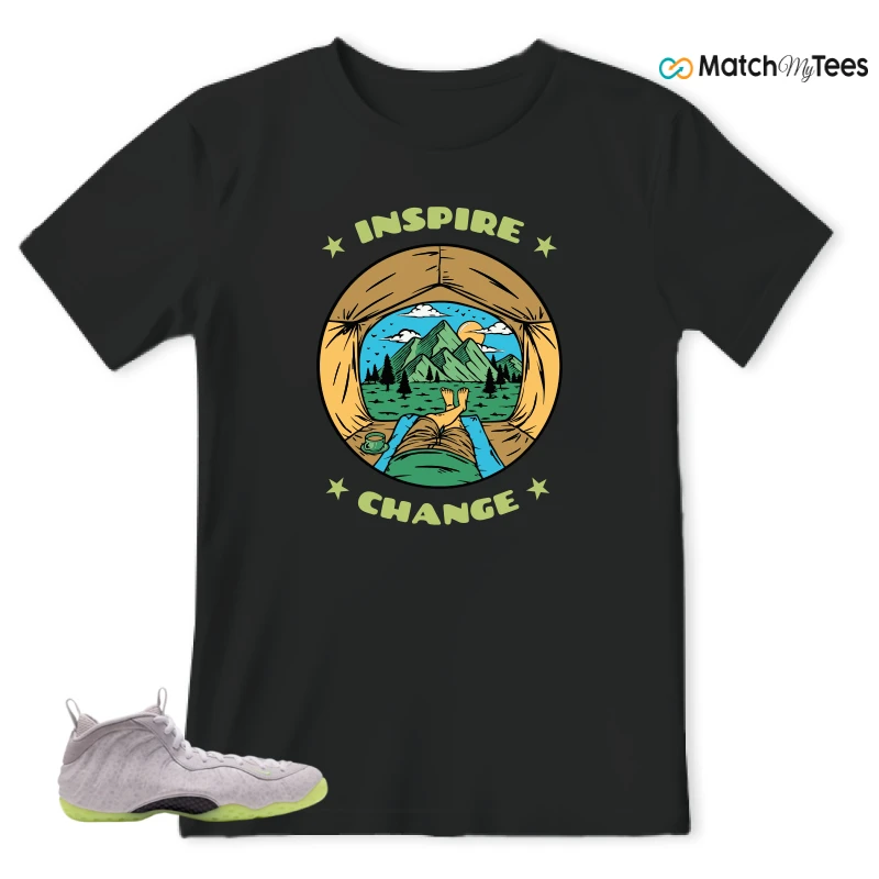 NIKE AIR FOAMPOSITE ONE SNEAKER Matching Tees t-shirt