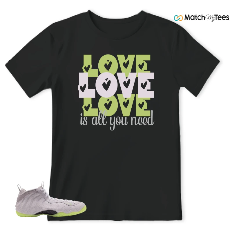 NIKE AIR FOAMPOSITE ONE SNEAKER Matching Tees t-shirt