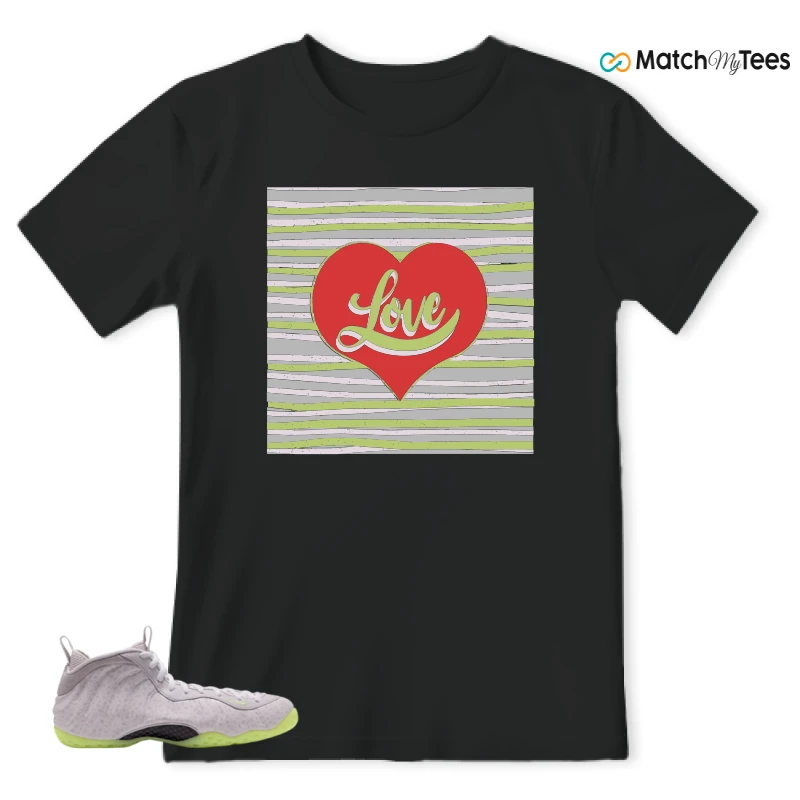 NIKE AIR FOAMPOSITE ONE SNEAKER Matching Tees t-shirt