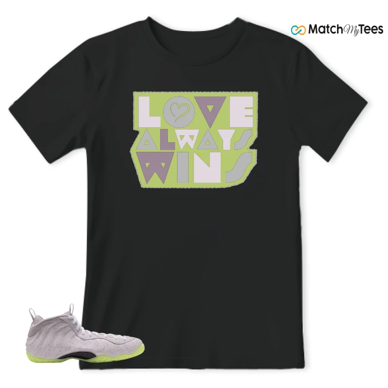 NIKE AIR FOAMPOSITE ONE SNEAKER Matching Tees t-shirt
