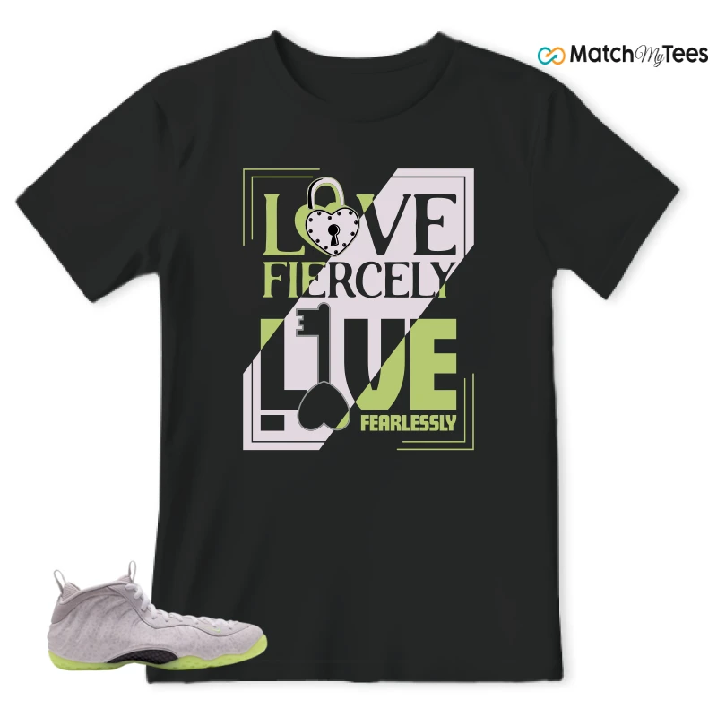 NIKE AIR FOAMPOSITE ONE SNEAKER Matching Tees t-shirt