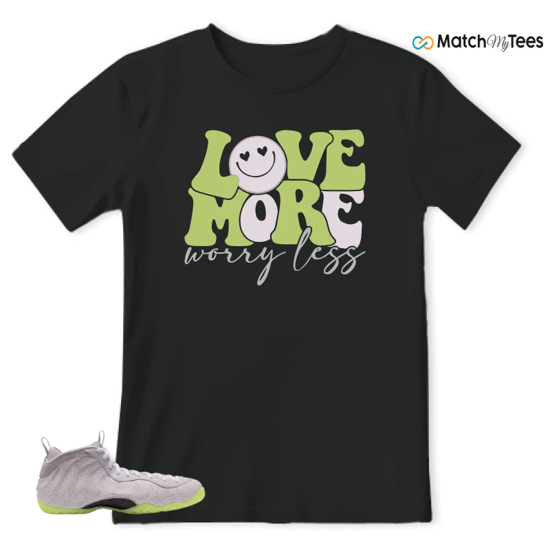NIKE AIR FOAMPOSITE ONE SNEAKER Matching Tees t-shirt
