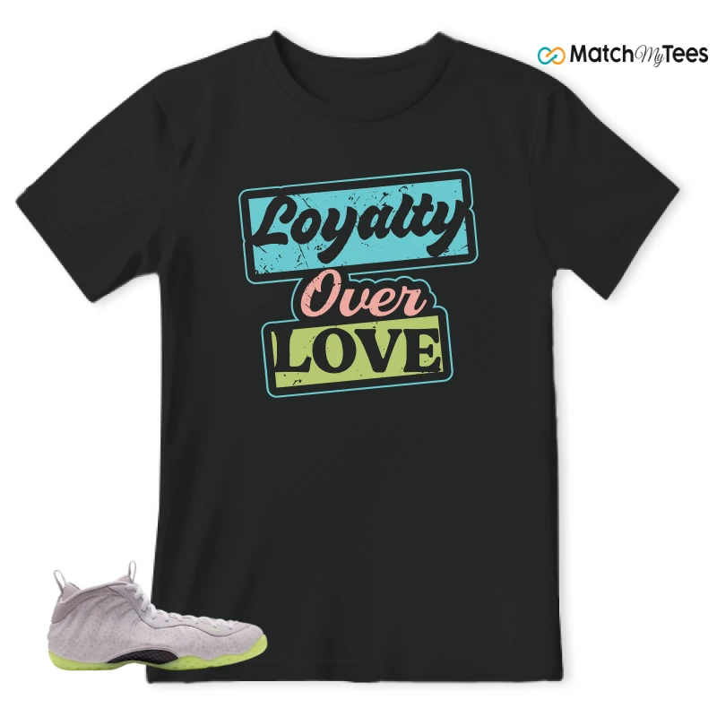 NIKE AIR FOAMPOSITE ONE SNEAKER Matching Tees t-shirt