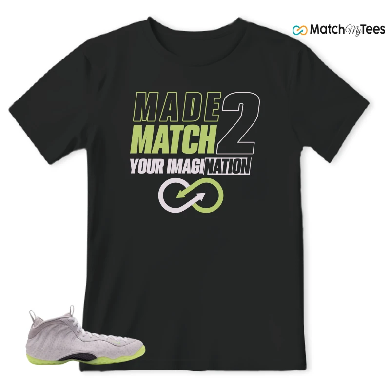 NIKE AIR FOAMPOSITE ONE SNEAKER Matching Tees t-shirt