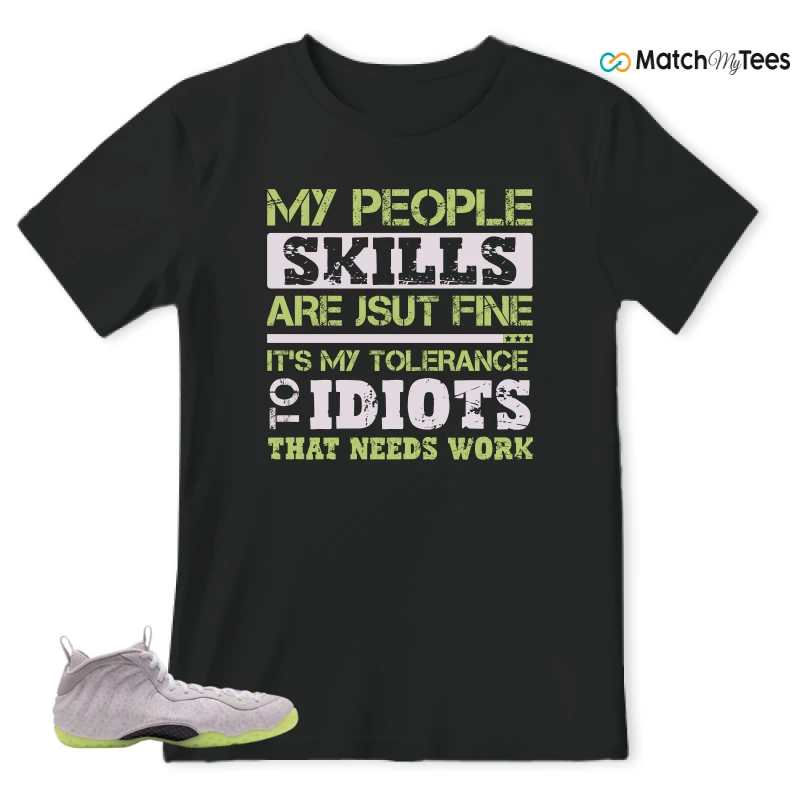 NIKE AIR FOAMPOSITE ONE SNEAKER Matching Tees t-shirt