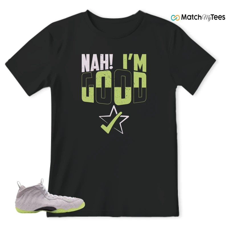 NIKE AIR FOAMPOSITE ONE SNEAKER Matching Tees t-shirt
