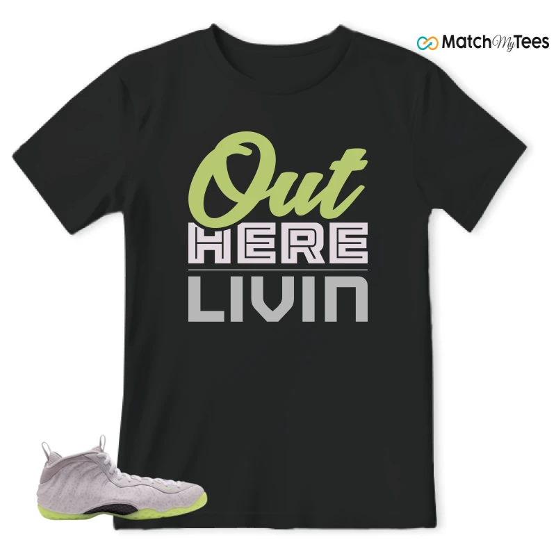 NIKE AIR FOAMPOSITE ONE SNEAKER Matching Tees t-shirt